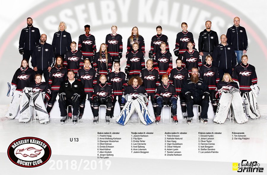 Lag Hässelby Kälvesta Hockey Deli Italia Cup 2019