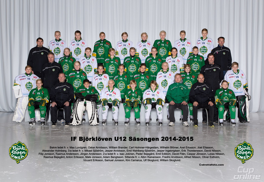 Lag IF Björklöven Grön Intersport Cup 2015